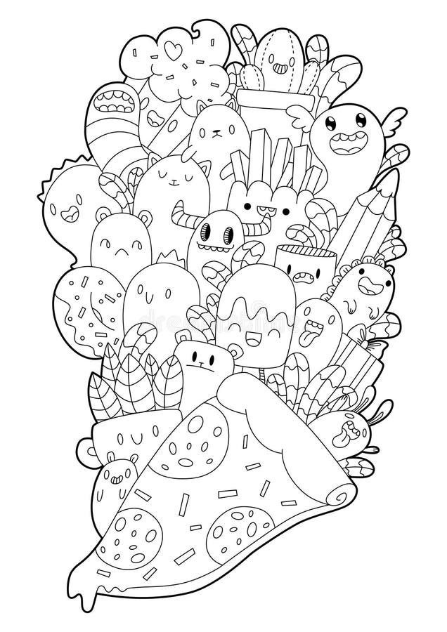 80+ Donut Coloring Pages: Sweet and Fun Designs 44