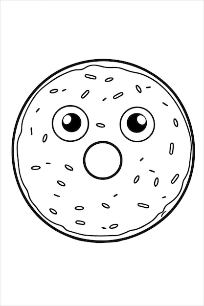 80+ Donut Coloring Pages: Sweet and Fun Designs 63