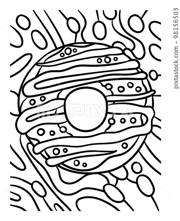 80+ Donut Coloring Pages: Sweet and Fun Designs 72