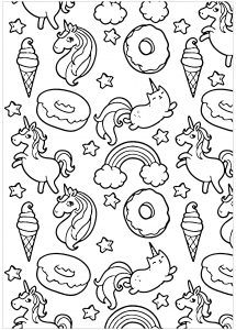 80+ Donut Coloring Pages: Sweet and Fun Designs 80