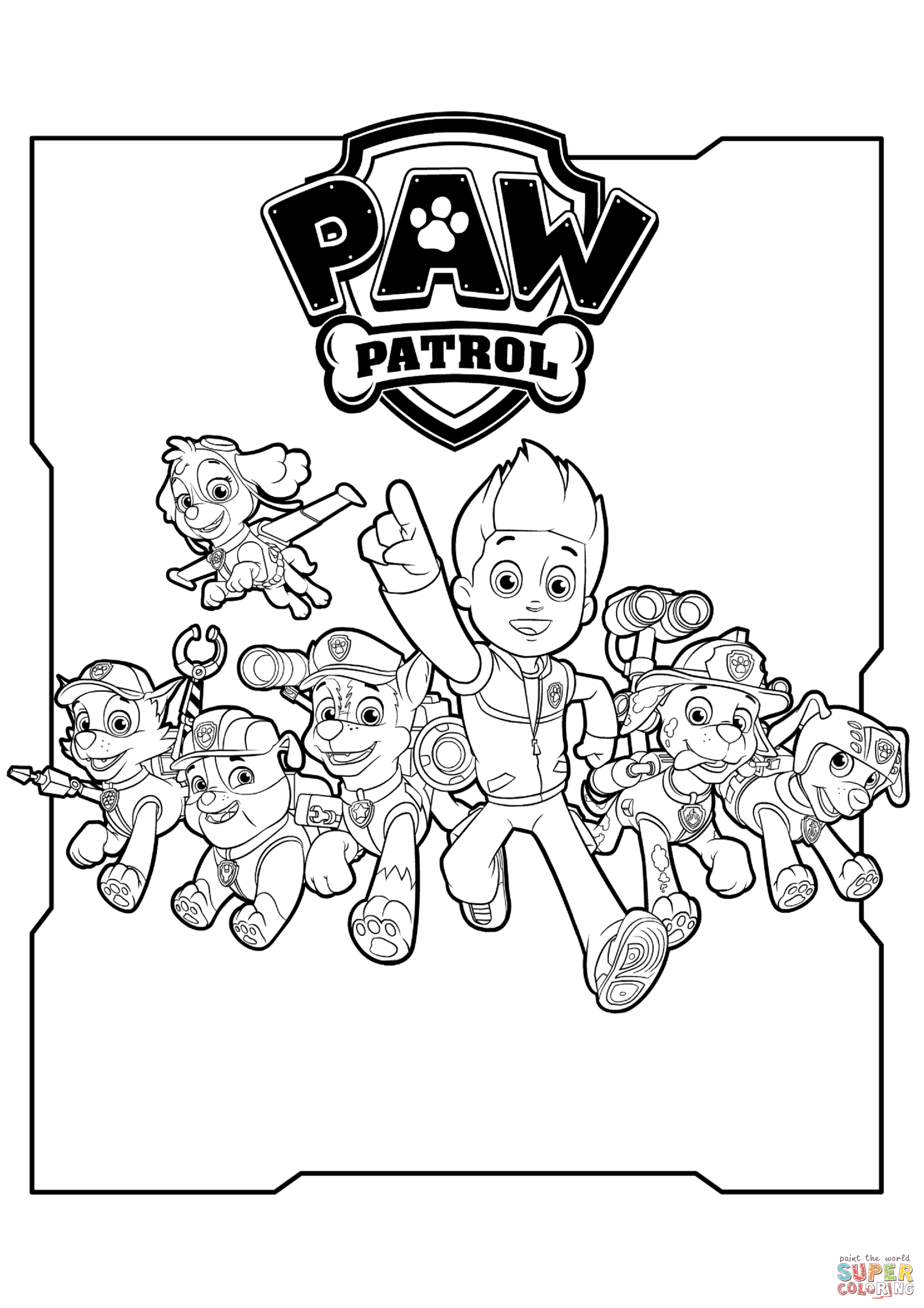 Paw Patrol Coloring Page Ideas: 100 Fun and Creative Designs for Kids 100