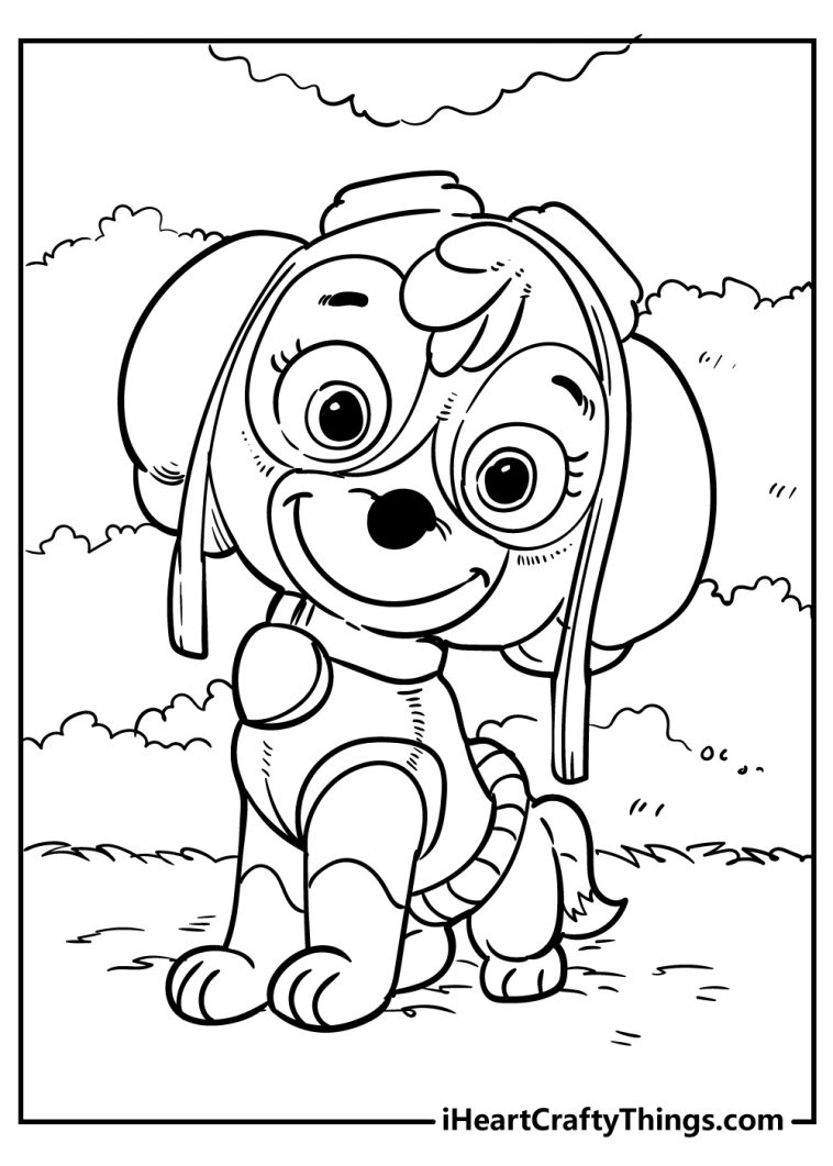 Paw Patrol Coloring Page Ideas: 100 Fun and Creative Designs for Kids 102