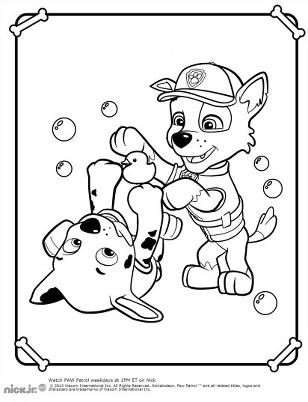 Paw Patrol Coloring Page Ideas: 100 Fun and Creative Designs for Kids 103