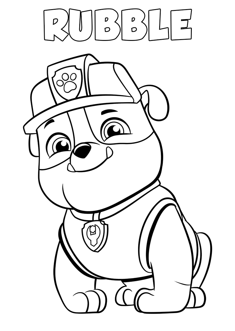 Paw Patrol Coloring Page Ideas: 100 Fun and Creative Designs for Kids 106