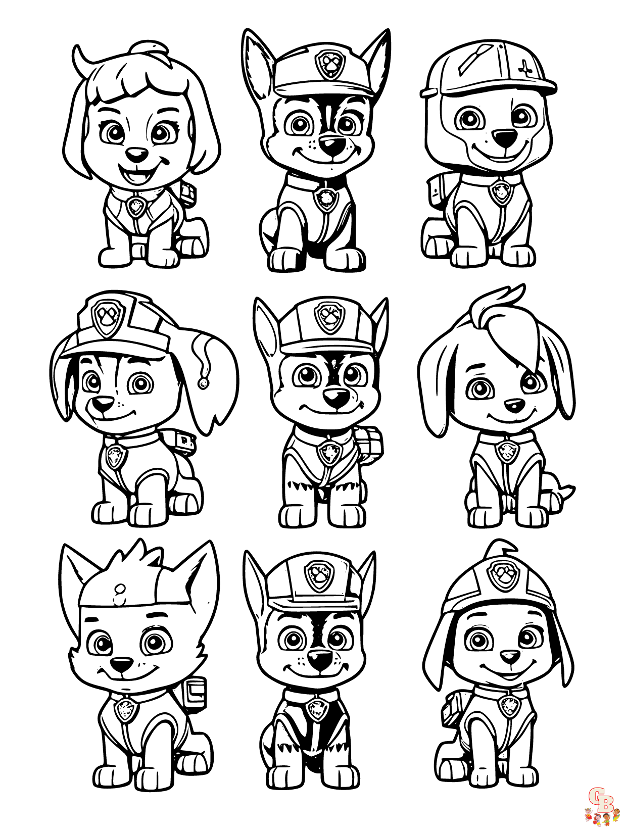 Paw Patrol Coloring Page Ideas: 100 Fun and Creative Designs for Kids 122