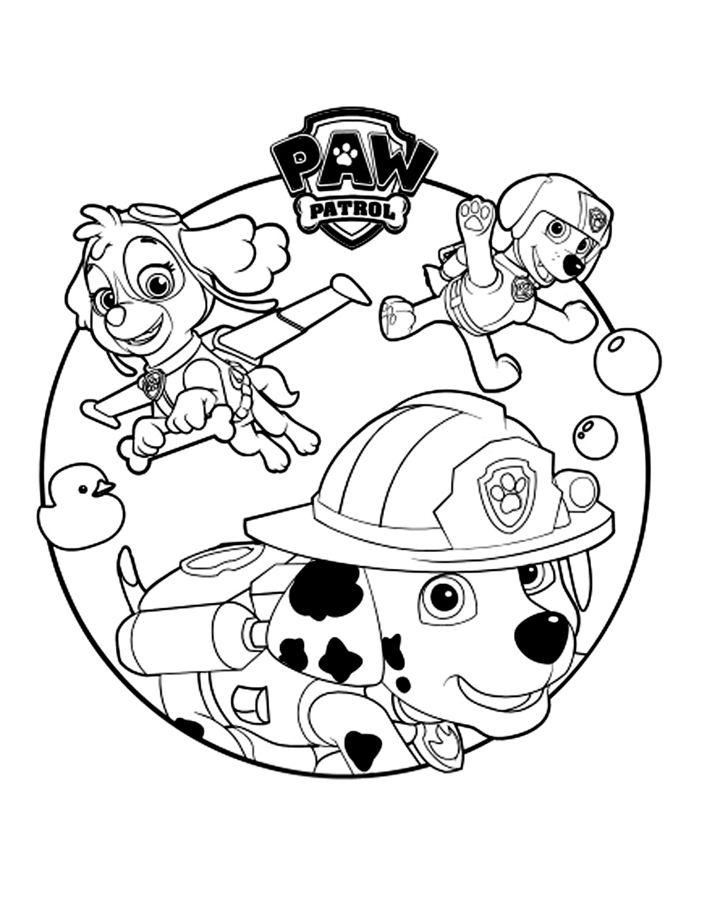 Paw Patrol Coloring Page Ideas: 100 Fun and Creative Designs for Kids 123