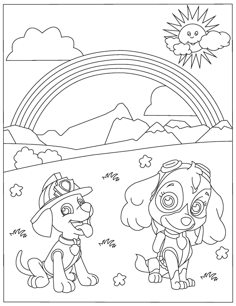 Paw Patrol Coloring Page Ideas: 100 Fun and Creative Designs for Kids 13