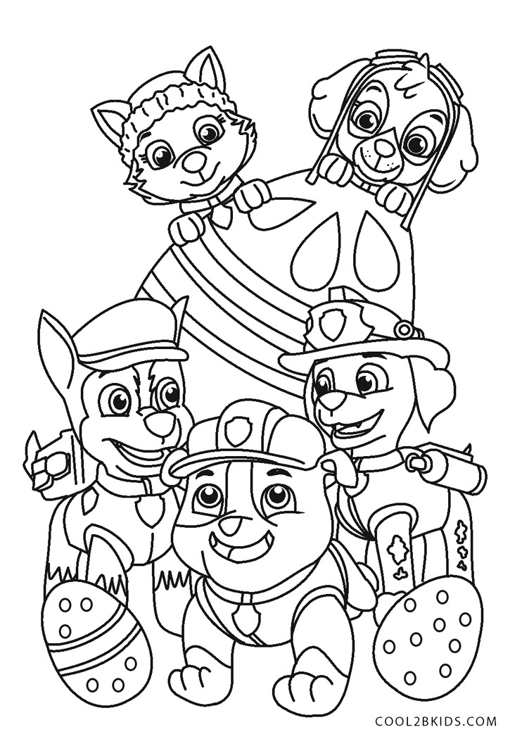 Paw Patrol Coloring Page Ideas: 100 Fun and Creative Designs for Kids 143