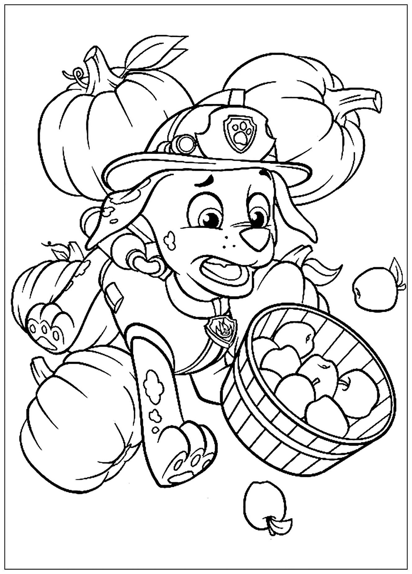 Paw Patrol Coloring Page Ideas: 100 Fun and Creative Designs for Kids 146