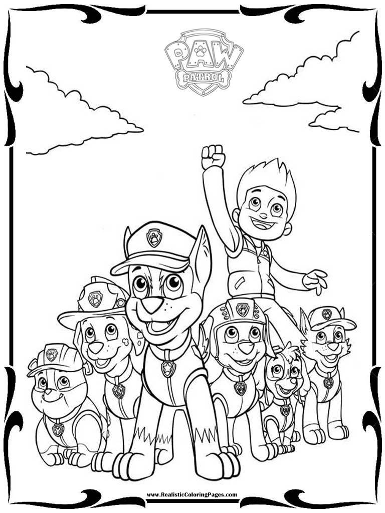 Paw Patrol Coloring Page Ideas: 100 Fun and Creative Designs for Kids 151