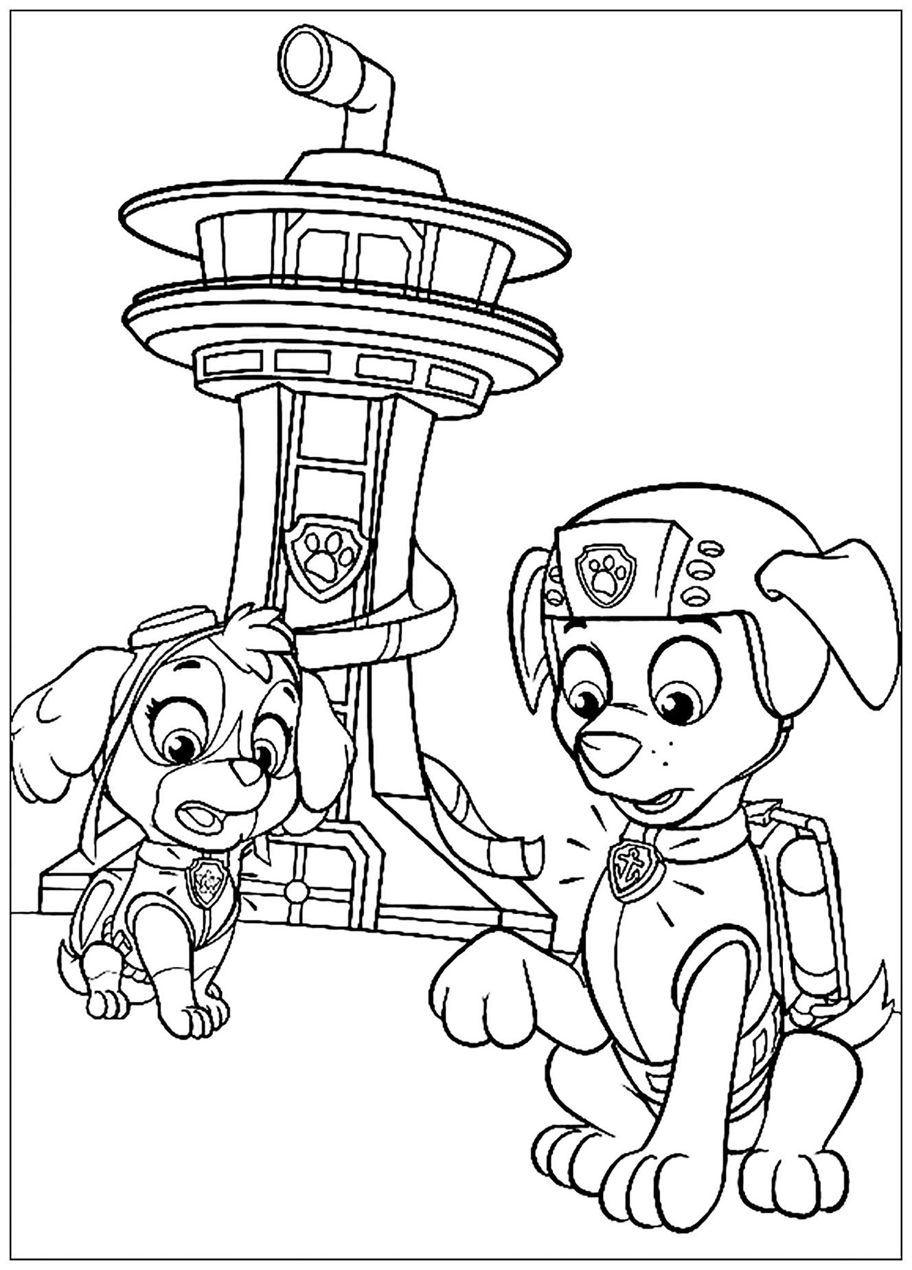 Paw Patrol Coloring Page Ideas: 100 Fun and Creative Designs for Kids 17