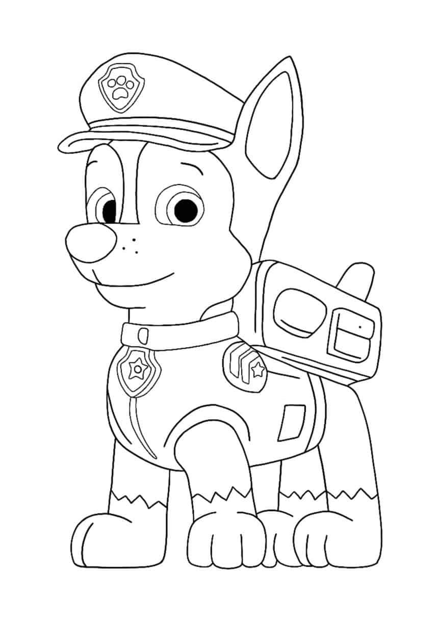 Paw Patrol Coloring Page Ideas: 100 Fun and Creative Designs for Kids 23