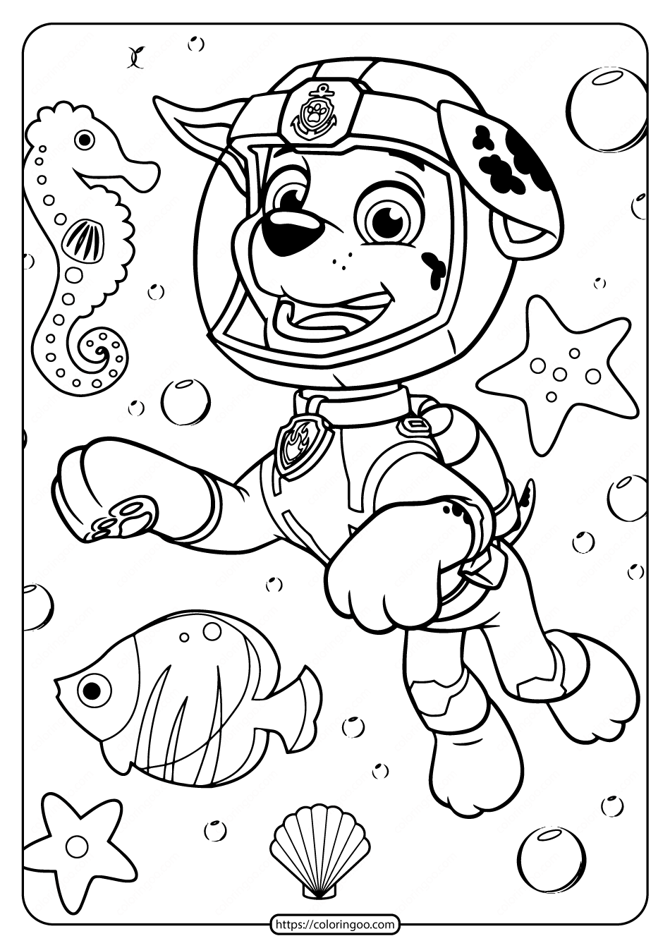 Paw Patrol Coloring Page Ideas: 100 Fun and Creative Designs for Kids 32