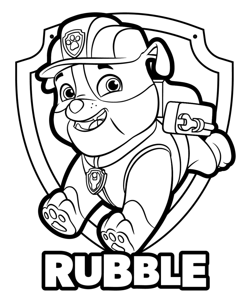 Paw Patrol Coloring Page Ideas: 100 Fun and Creative Designs for Kids 40