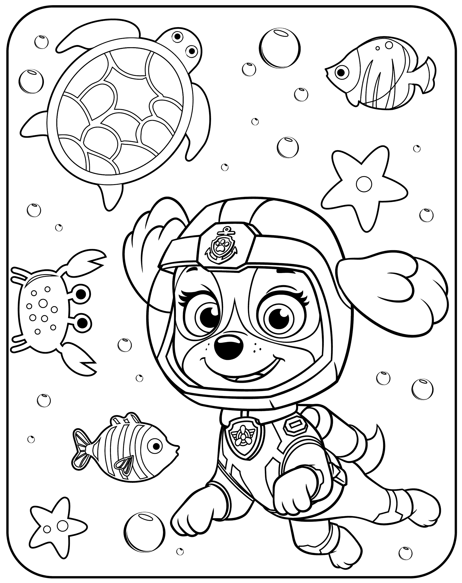 Paw Patrol Coloring Page Ideas: 100 Fun and Creative Designs for Kids 43