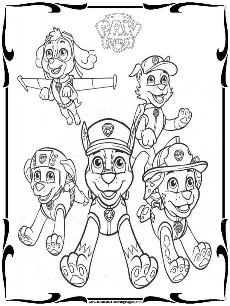 Paw Patrol Coloring Page Ideas: 100 Fun and Creative Designs for Kids 47