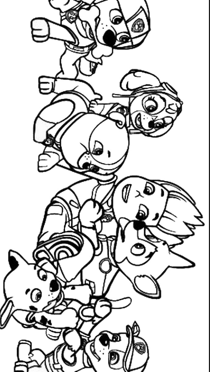 Paw Patrol Coloring Page Ideas: 100 Fun and Creative Designs for Kids 53