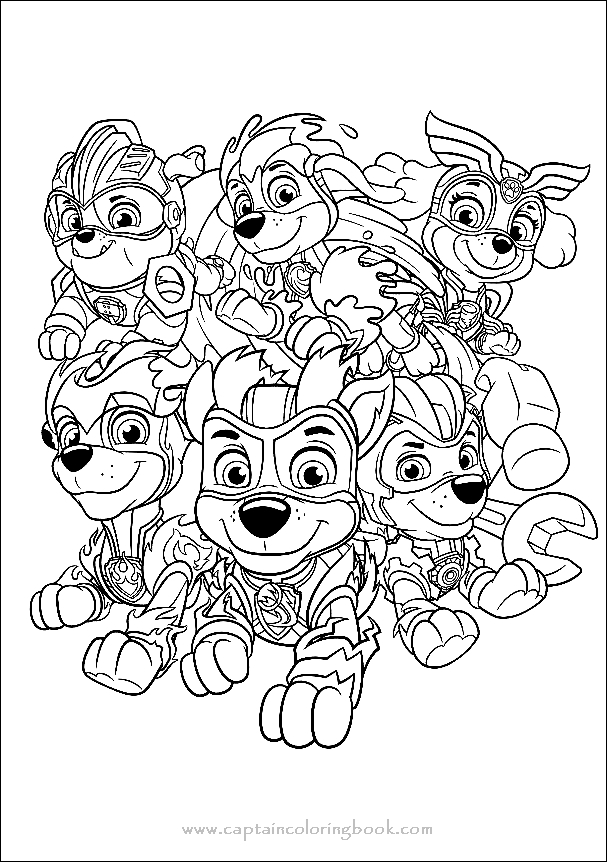 Paw Patrol Coloring Page Ideas: 100 Fun and Creative Designs for Kids 54