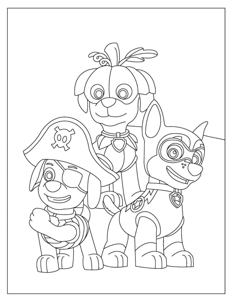 Paw Patrol Coloring Page Ideas: 100 Fun and Creative Designs for Kids 67