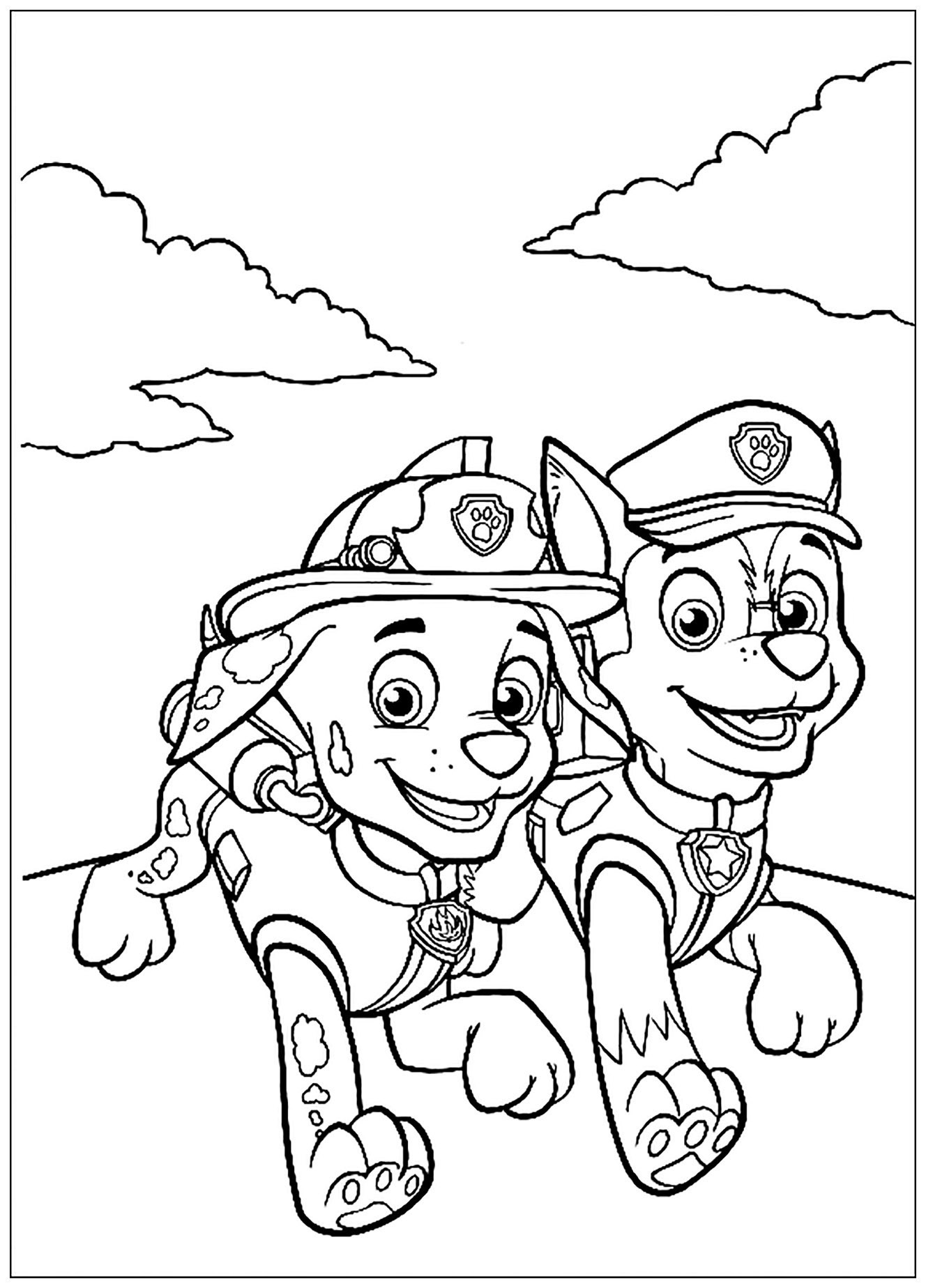 Paw Patrol Coloring Page Ideas: 100 Fun and Creative Designs for Kids 70