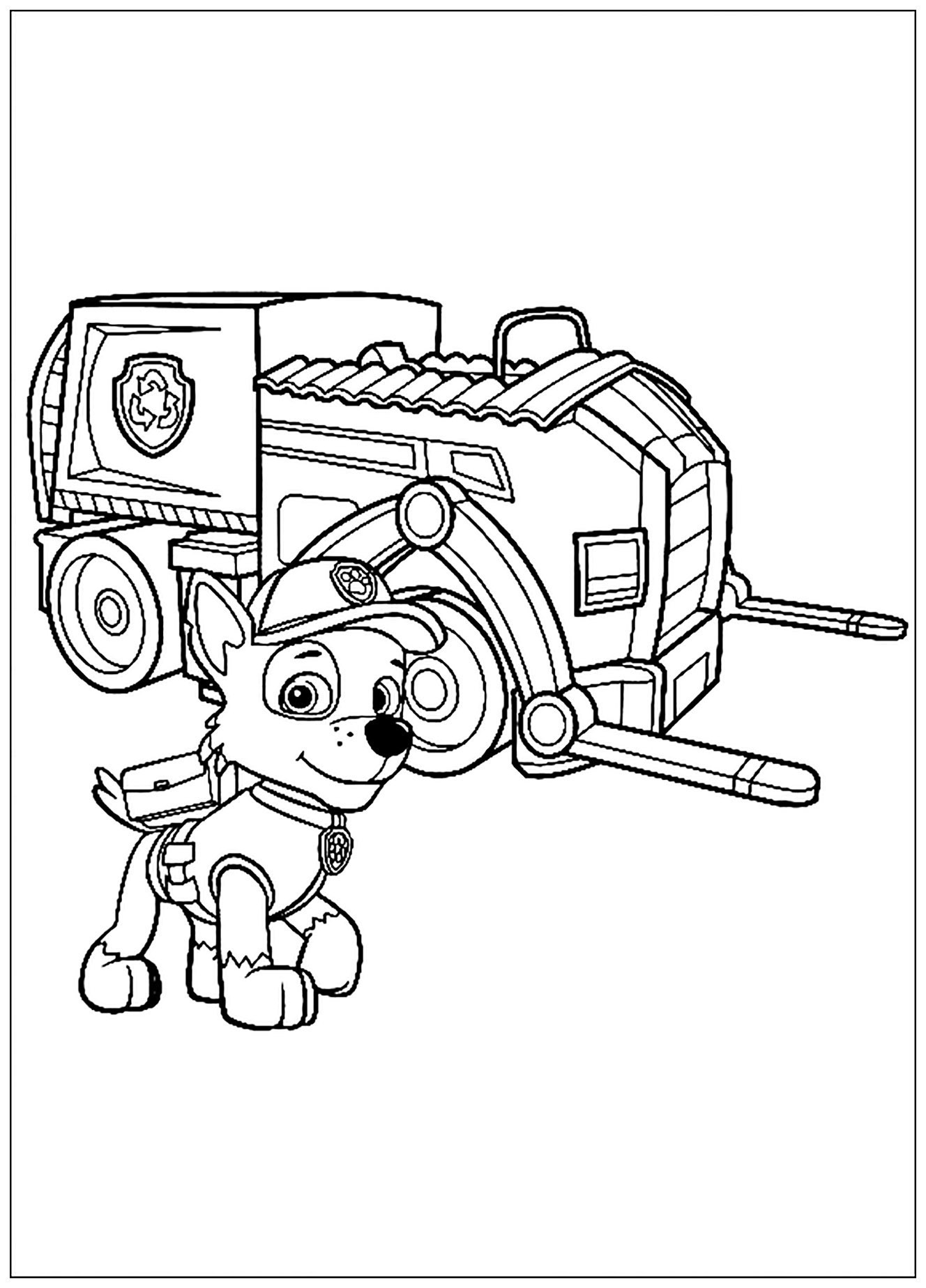 Paw Patrol Coloring Page Ideas: 100 Fun and Creative Designs for Kids 71