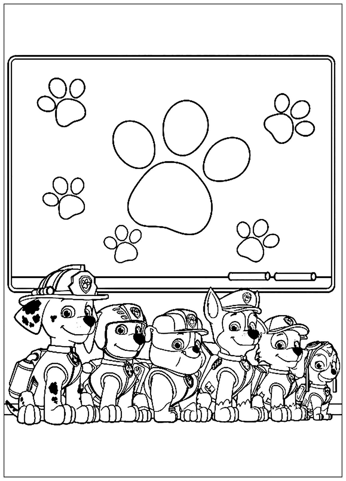 Paw Patrol Coloring Page Ideas: 100 Fun and Creative Designs for Kids 72