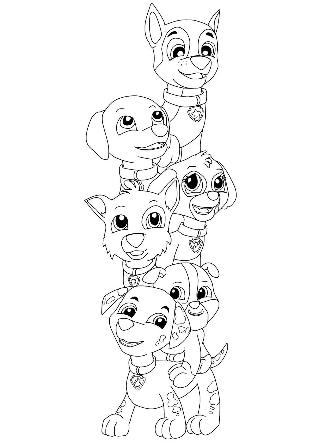 Paw Patrol Coloring Page Ideas: 100 Fun and Creative Designs for Kids 77