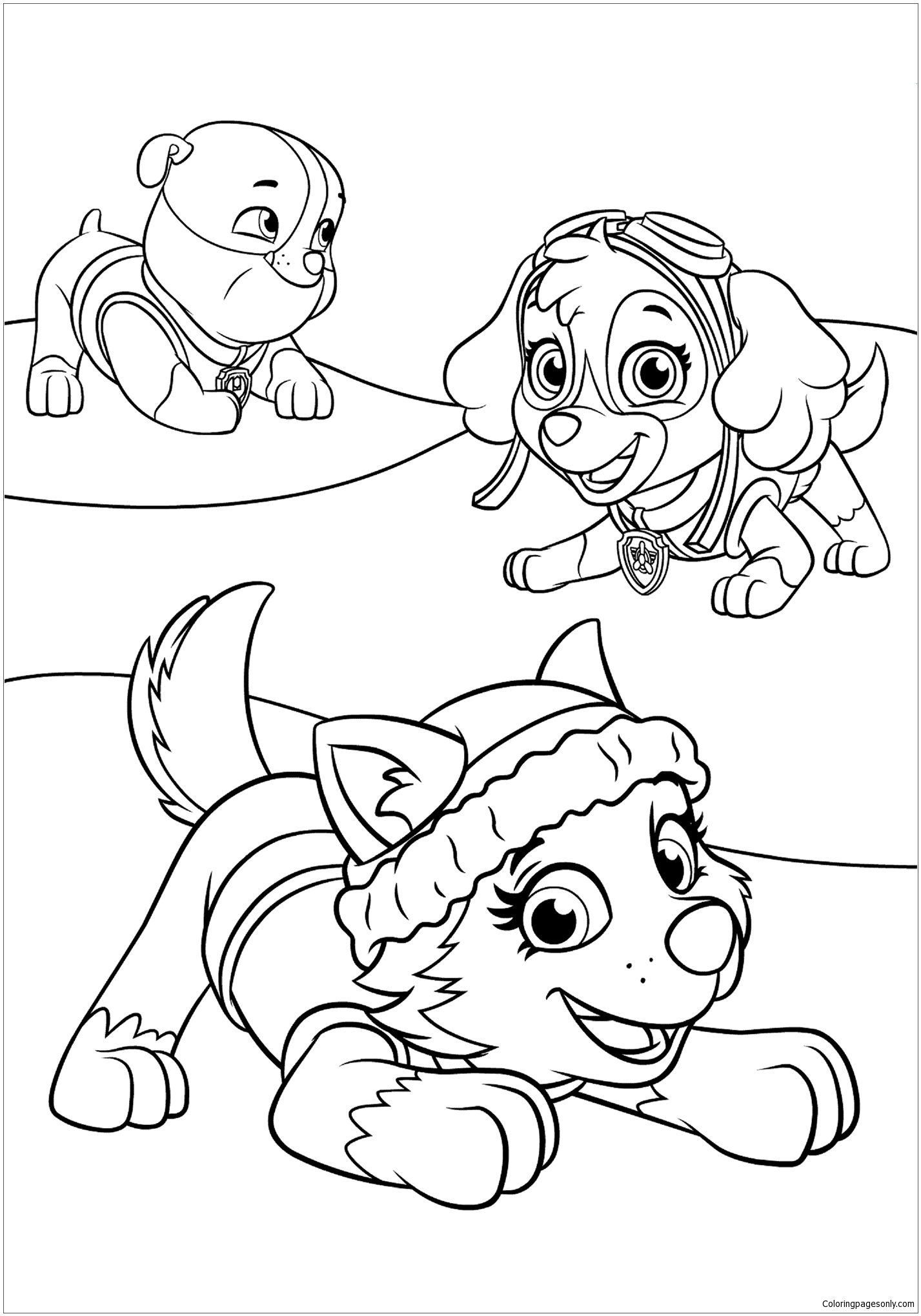 Paw Patrol Coloring Page Ideas: 100 Fun and Creative Designs for Kids 85