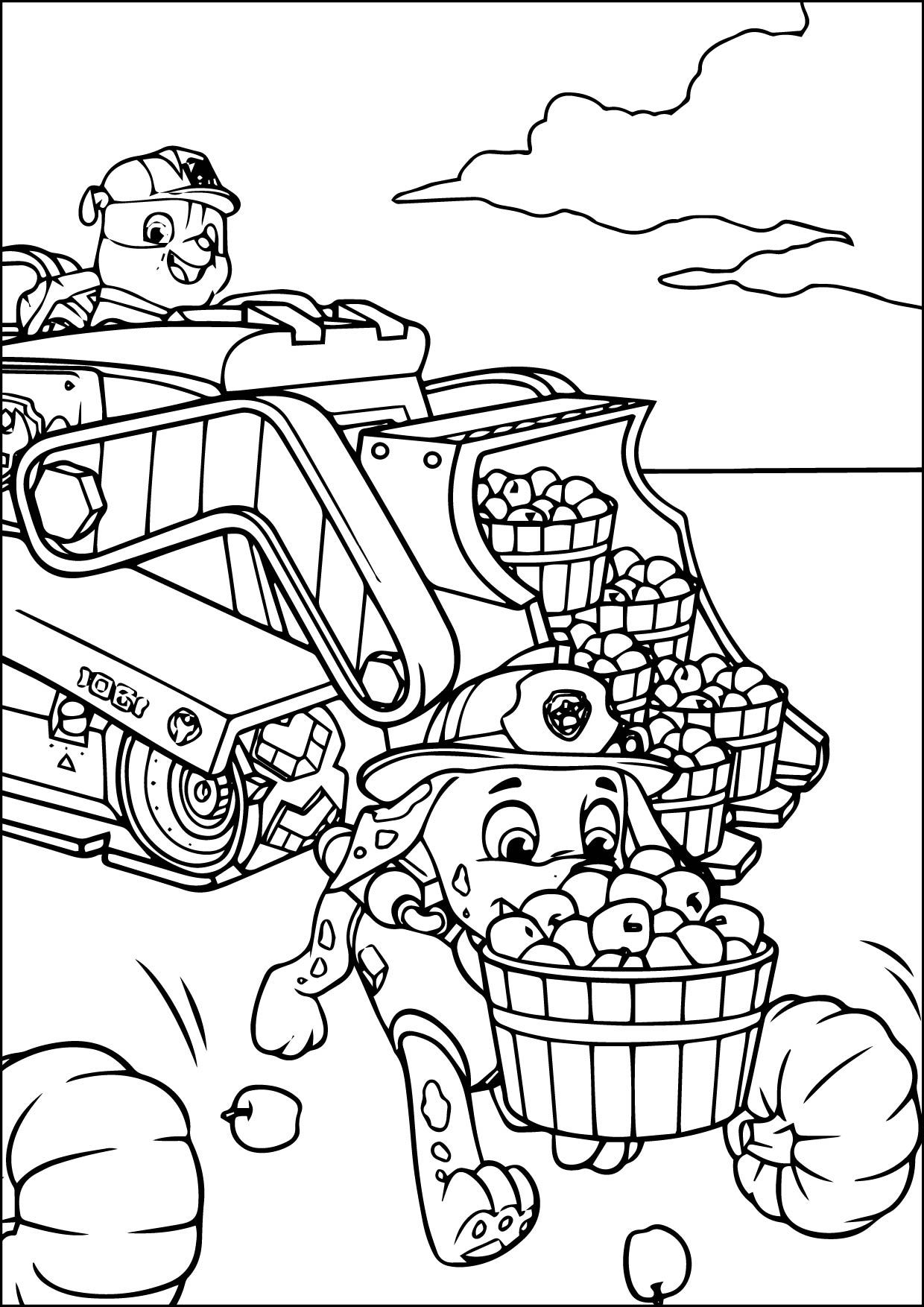 Paw Patrol Coloring Page Ideas: 100 Fun and Creative Designs for Kids 95