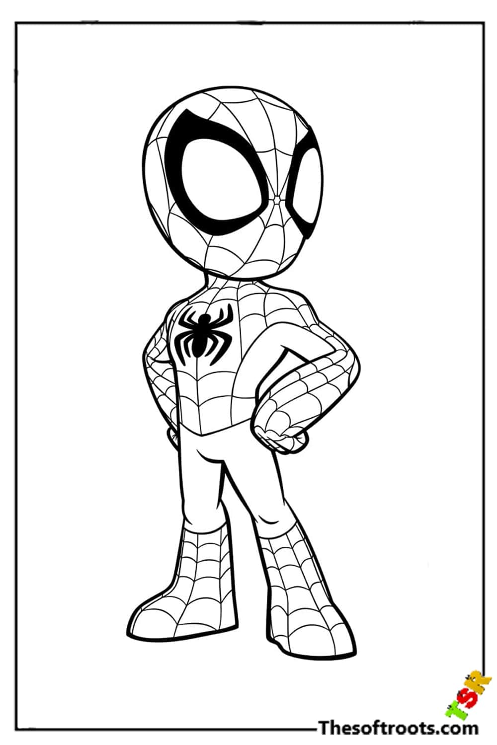 110+ Spidey and His Amazing Friends Coloring Pages for Marvel Fans 44