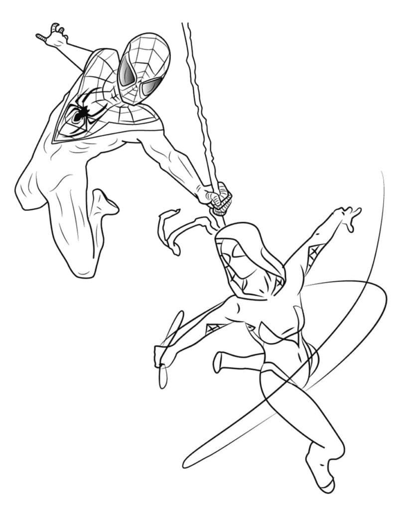 110+ Spidey and His Amazing Friends Coloring Pages for Marvel Fans 63