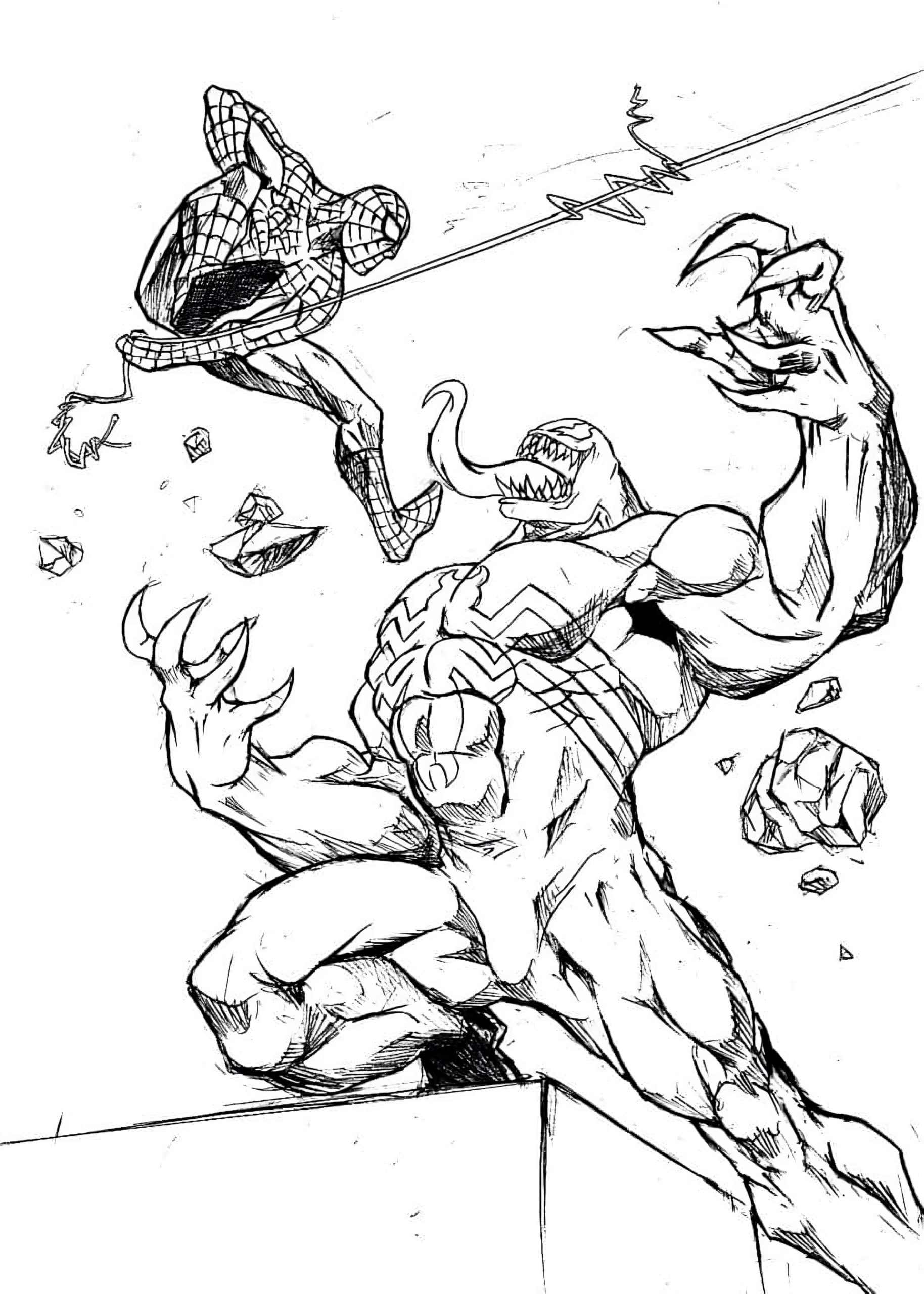 110+ Spidey and His Amazing Friends Coloring Pages for Marvel Fans 99