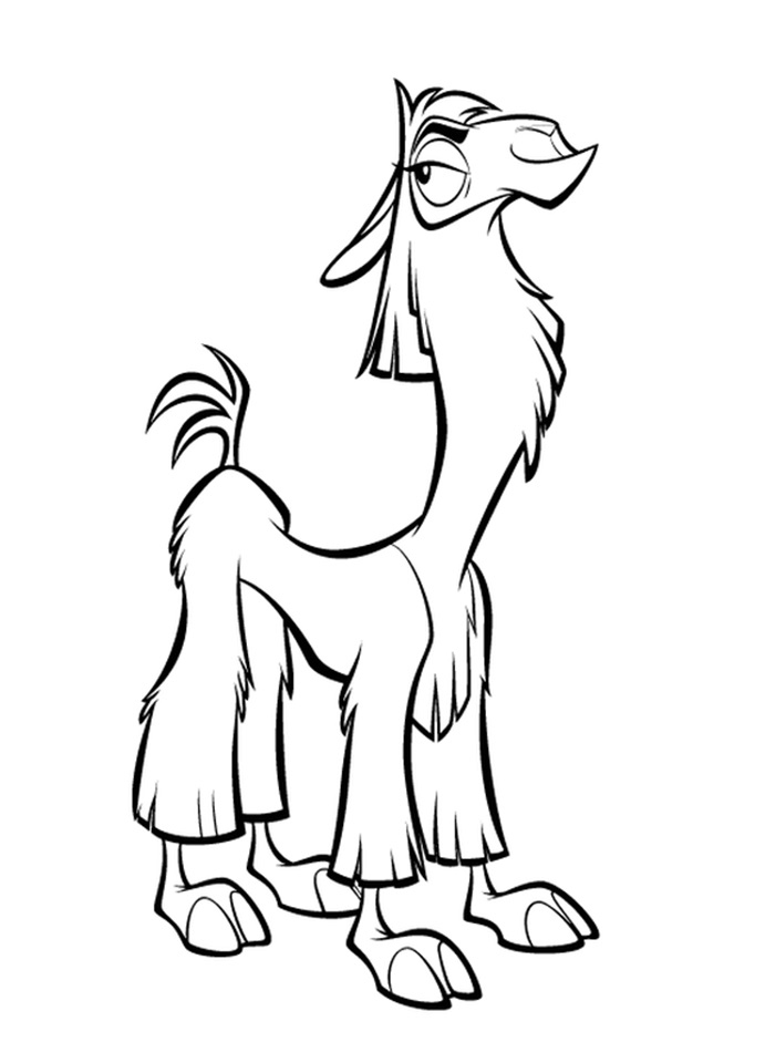 120 Emperors New Groove Coloring Pages Printable 111