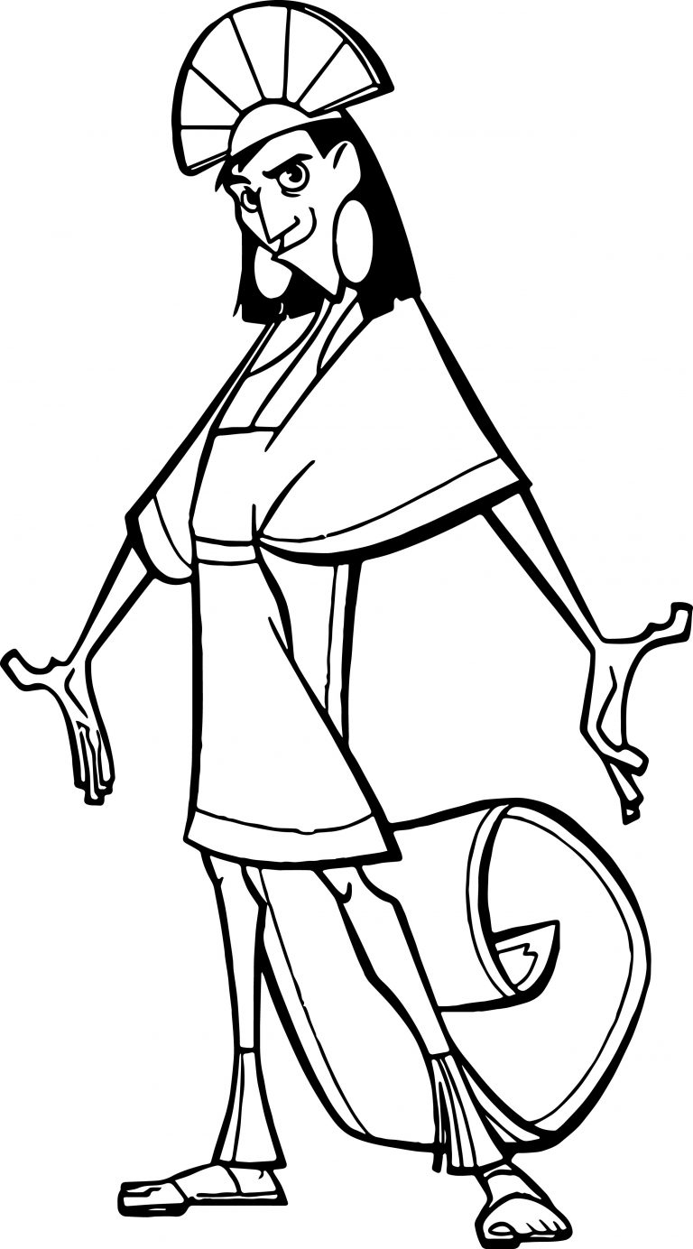 120 Emperors New Groove Coloring Pages Printable 14