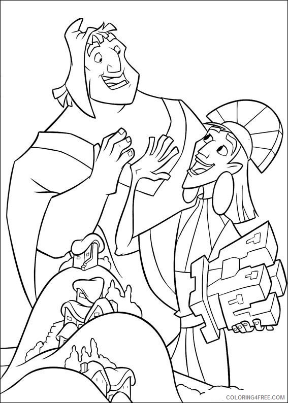 120 Emperors New Groove Coloring Pages Printable 24