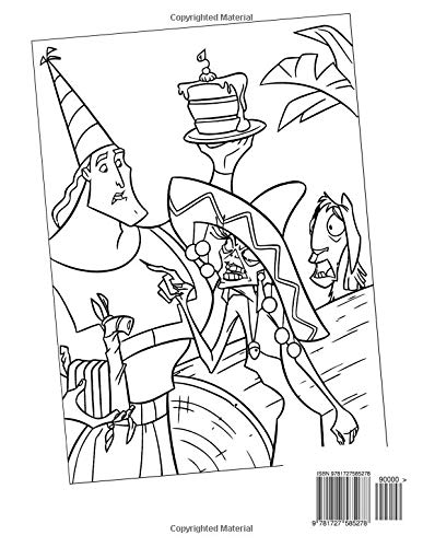 120 Emperors New Groove Coloring Pages Printable 26