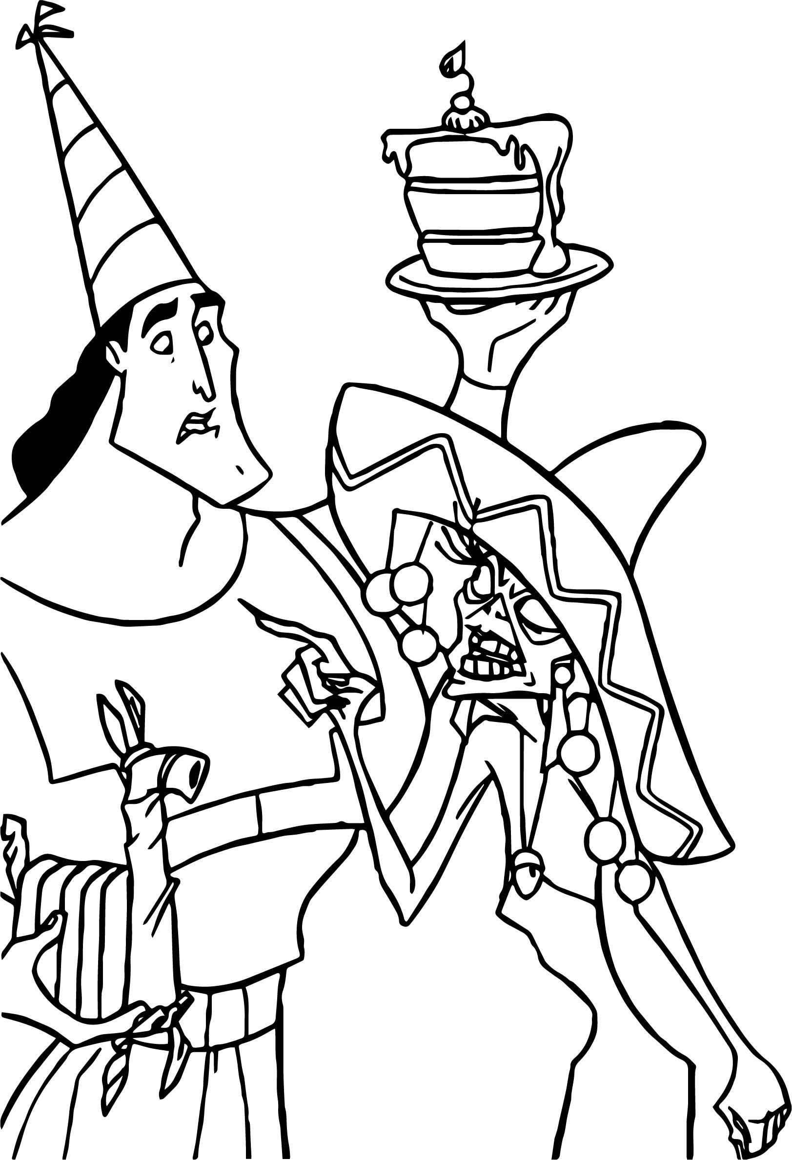 120 Emperors New Groove Coloring Pages Printable 29