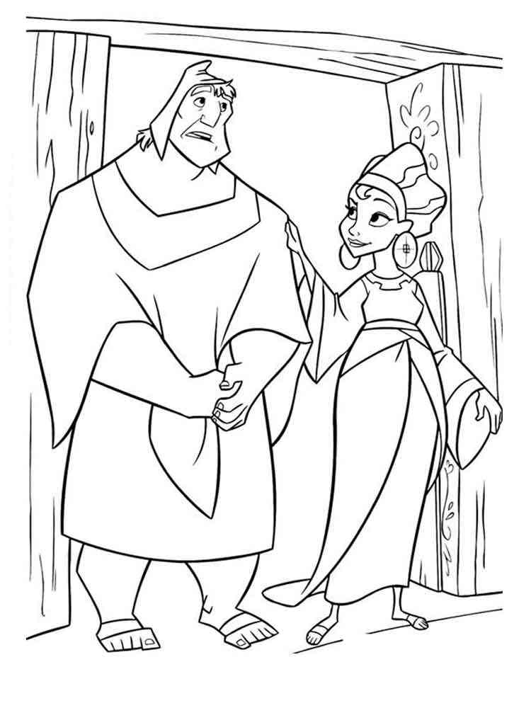 120 Emperors New Groove Coloring Pages Printable 35