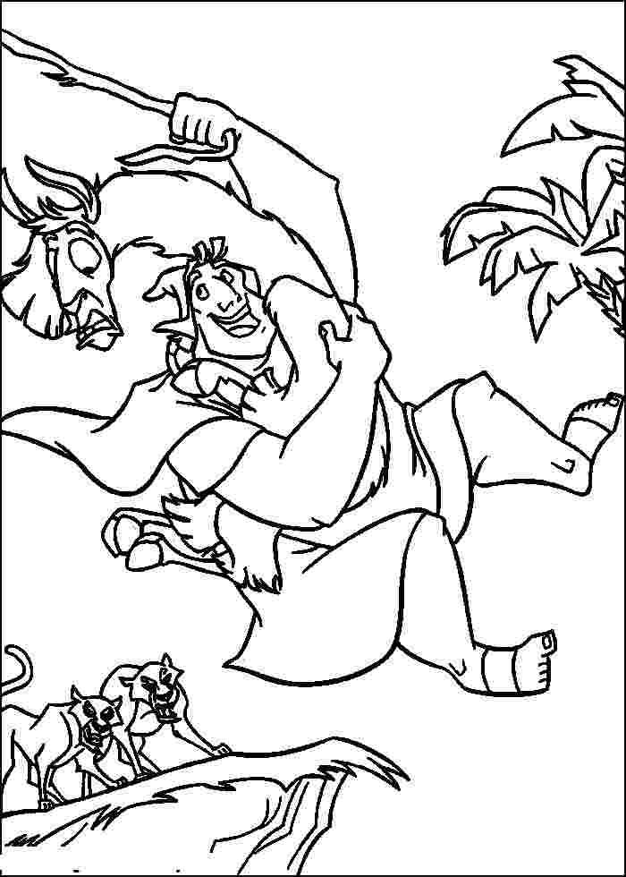 120 Emperors New Groove Coloring Pages Printable 48