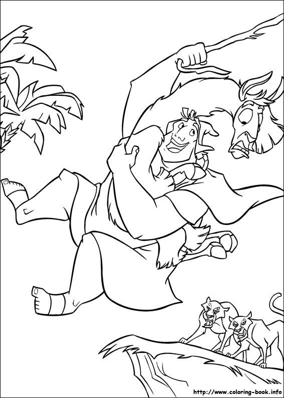 120 Emperors New Groove Coloring Pages Printable 72