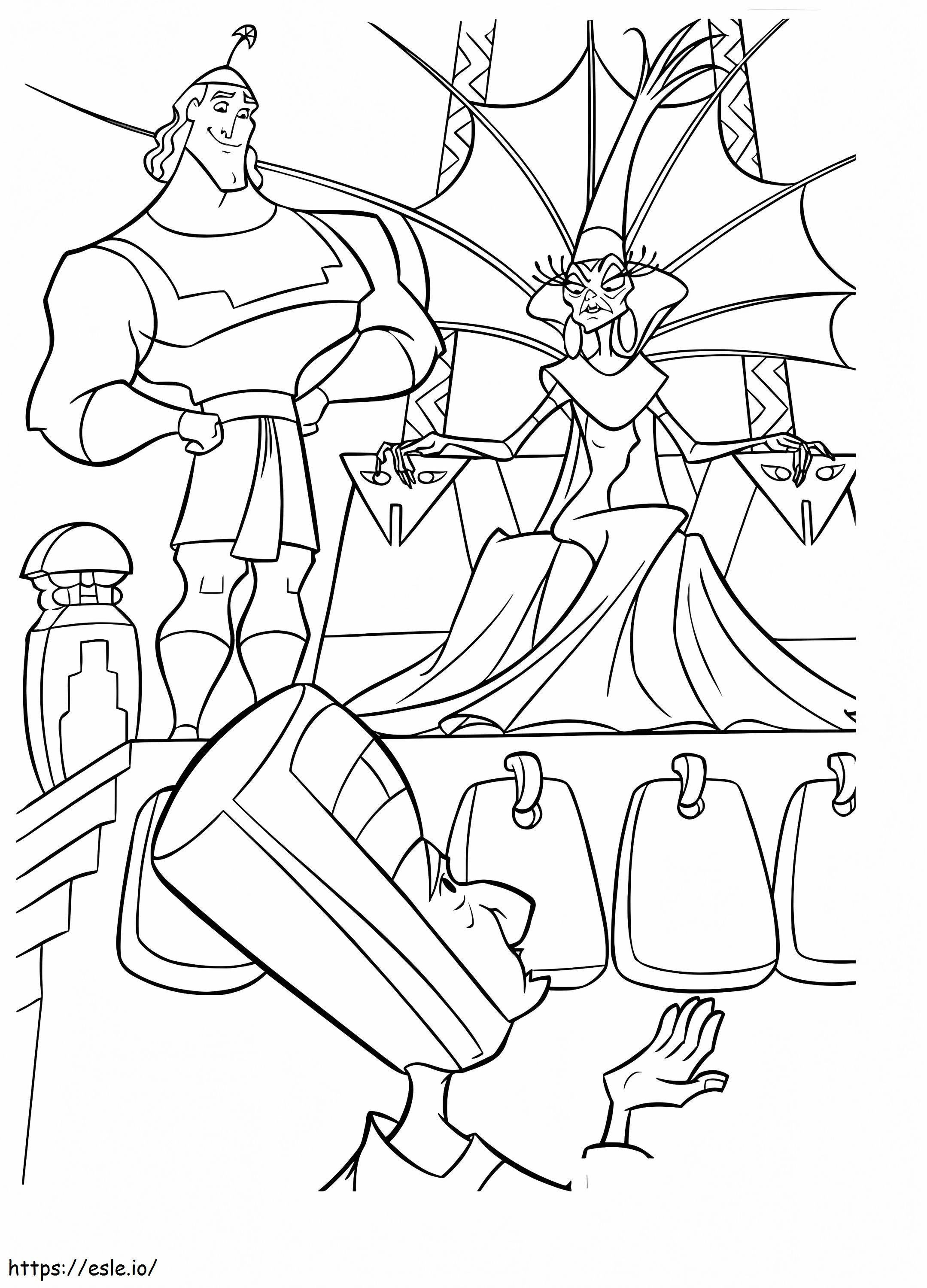 120 Emperors New Groove Coloring Pages Printable 79