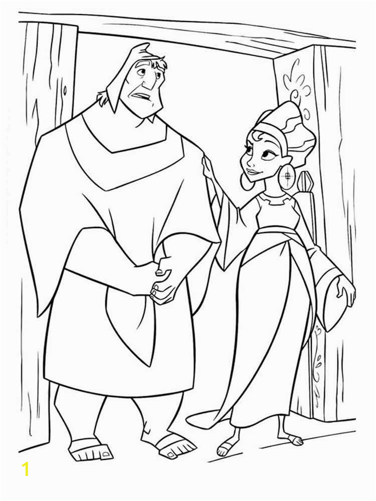 120 Emperors New Groove Coloring Pages Printable 82