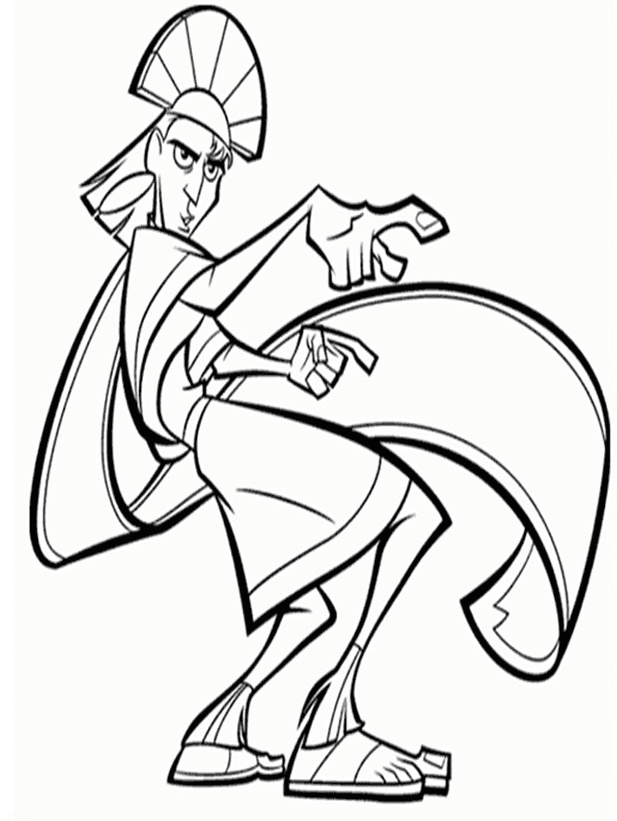 120 Emperors New Groove Coloring Pages Printable 93