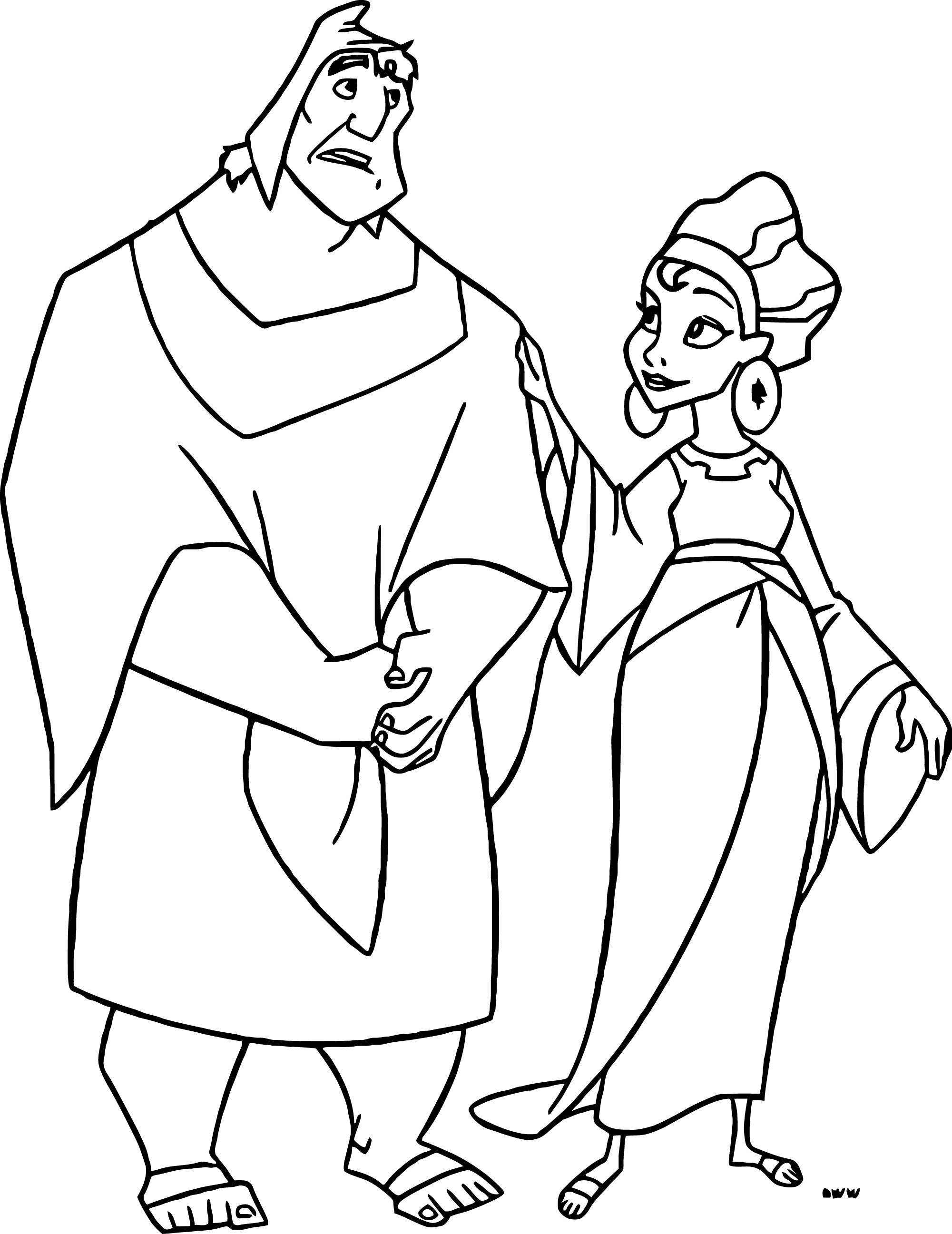 120 Emperors New Groove Coloring Pages Printable 94