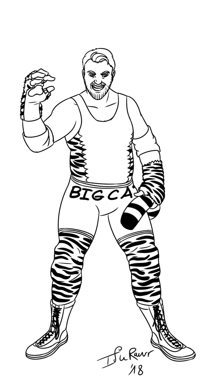 120+ WWE Coloring Pages for Wrestling Fans 123