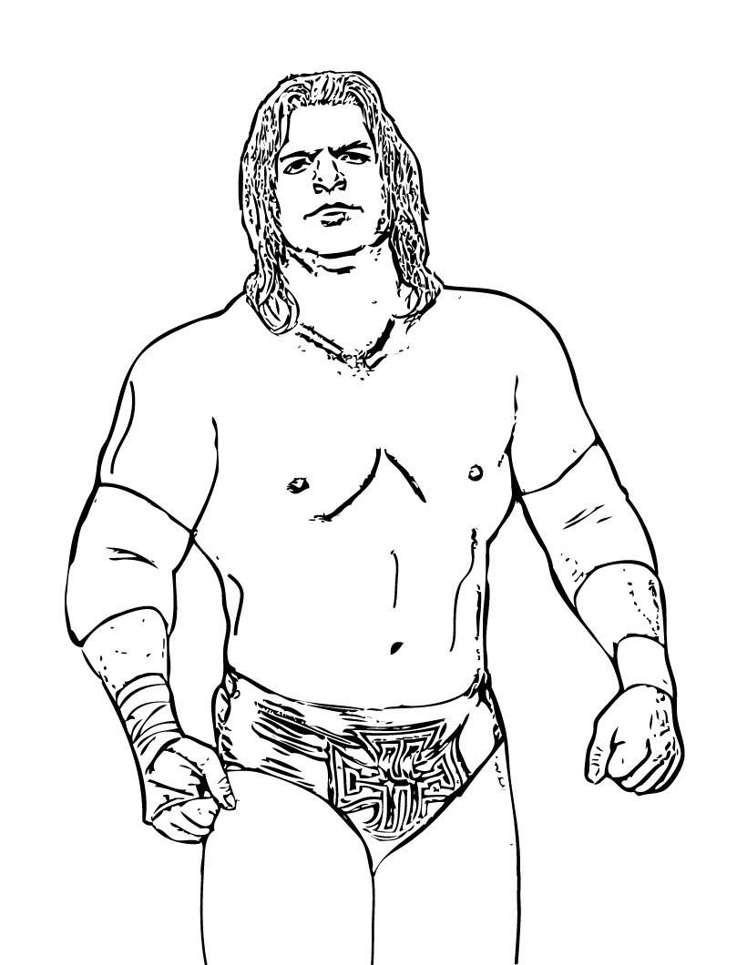 120+ WWE Coloring Pages for Wrestling Fans 19