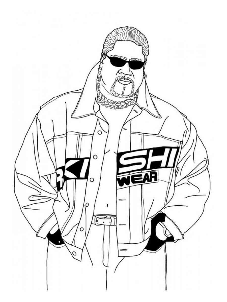 120+ WWE Coloring Pages for Wrestling Fans 20