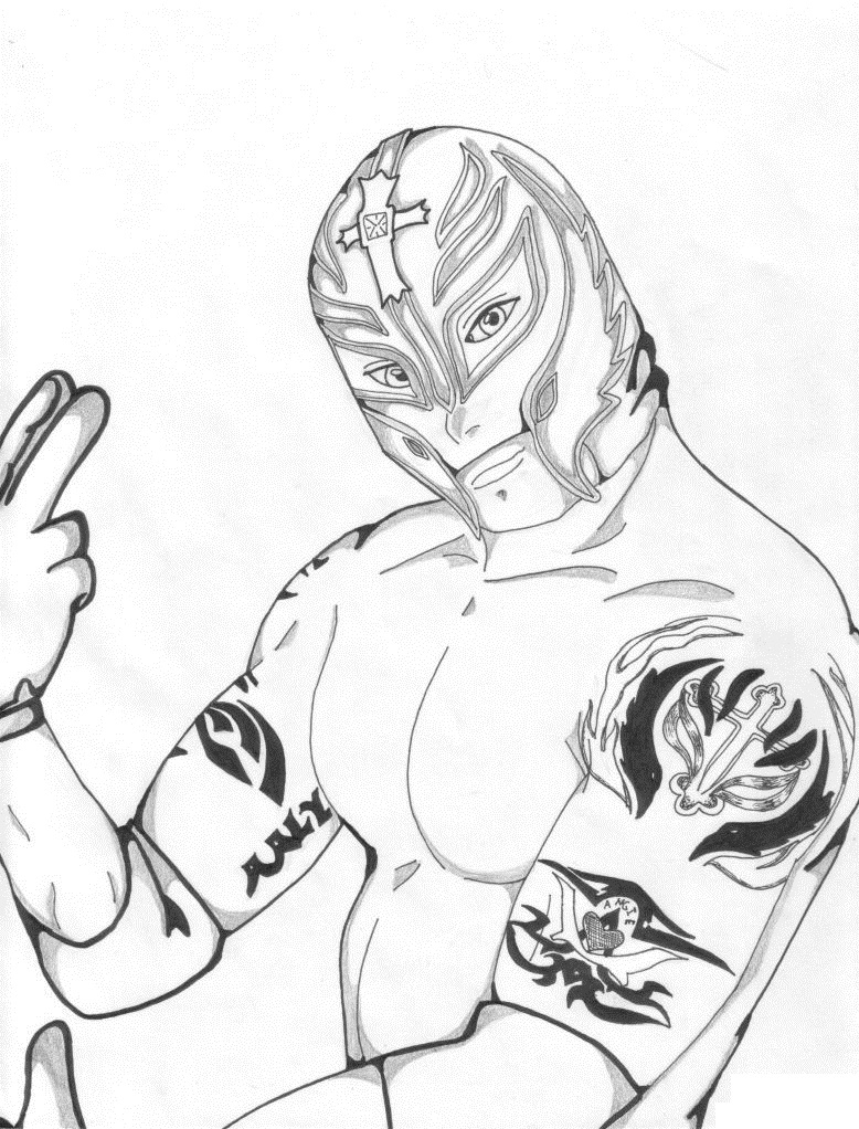 120+ WWE Coloring Pages for Wrestling Fans 22