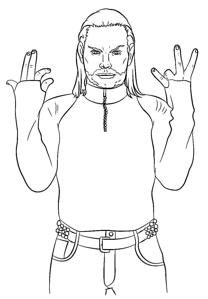 120+ WWE Coloring Pages for Wrestling Fans 23