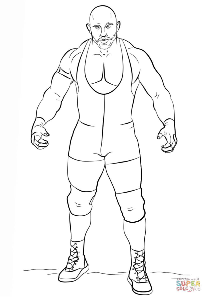 120+ WWE Coloring Pages for Wrestling Fans 28